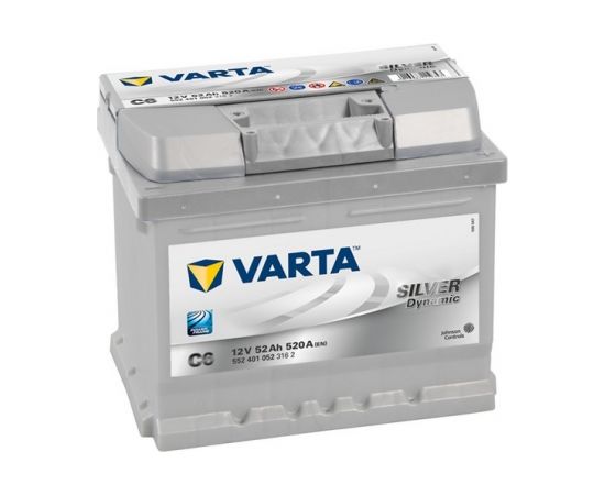 Varta 52Ah 520A (EN) 207x175x175 12V