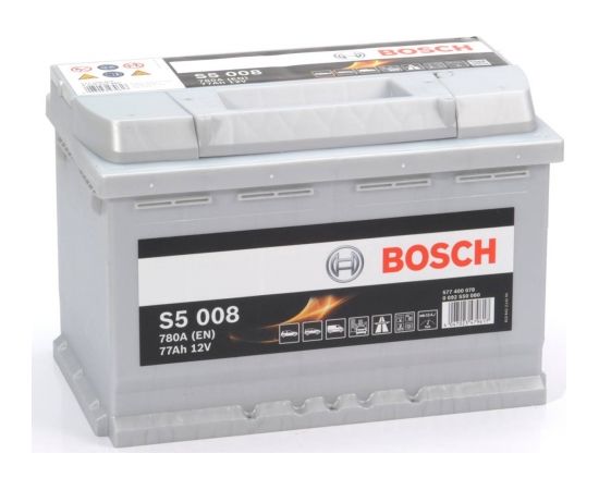 BOSCH S5008 77Ah 780A (EN) 278x175x190 12V