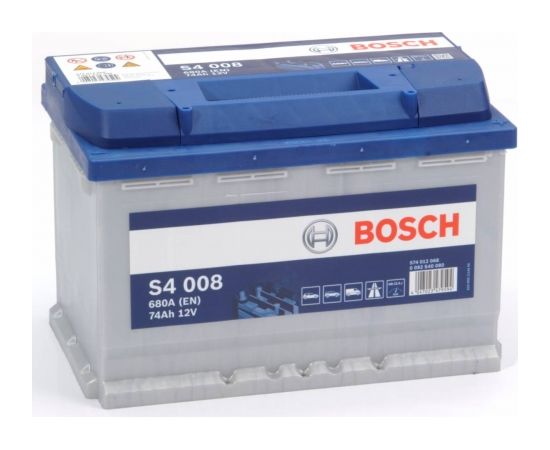 BOSCH S4008 74Ah 680A (EN) 278x175x190 12V