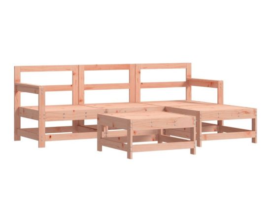 vidaXL 5-częściowy zestaw mebli ogrodowych, lite drewno daglezjowe Dārza mēbeļu komplekti