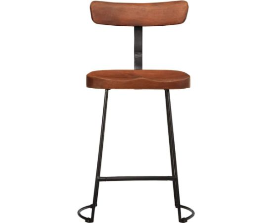 vidaXL Hokery barowe 2 szt. 49x43x79 cm Drewno lite Mango Virtuves krēsli