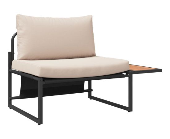 vidaXL Zestaw sofy ogrodowej Taupe Stal malowana proszkowo Dārza mēbeļu komplekti