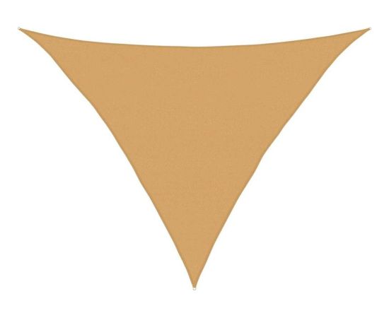 vidaXL Żagiel przeciwsłoneczny, 160 g/m, piaskowy, 5x5x6 m, HDPE Новинки Для дома и сада 
