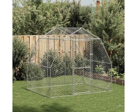 vidaXL vidaXL Kurnik dla kur, 2,5x2x2,25 m, stal Citas preces