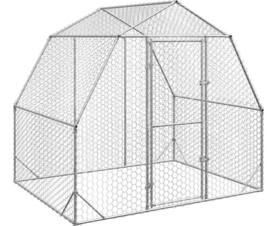 vidaXL vidaXL Kurnik dla kur, 2,5x2x2,25 m, stal Citas preces