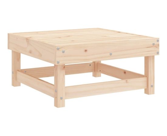 vidaXL 11- częściowy zestaw mebli ogrodowych, lite drewno sosnowe Dārza mēbeļu komplekti