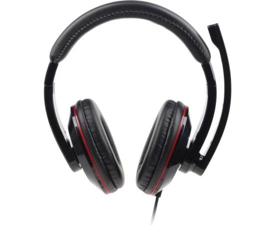 HEADSET STEREO USB BLACK/MHS-U-001 GEMBIRD