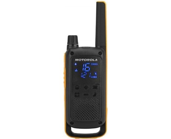Motorola Talkabout TLKR T82 Extreme Quad Pack Rācijas 16channels Black-Orange