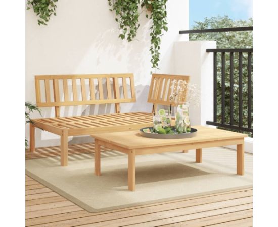 vidaXL vidaXL Sofa ogrodowa i stolik z deseczek, lite drewno akacjowe Dārza mēbeļu komplekti