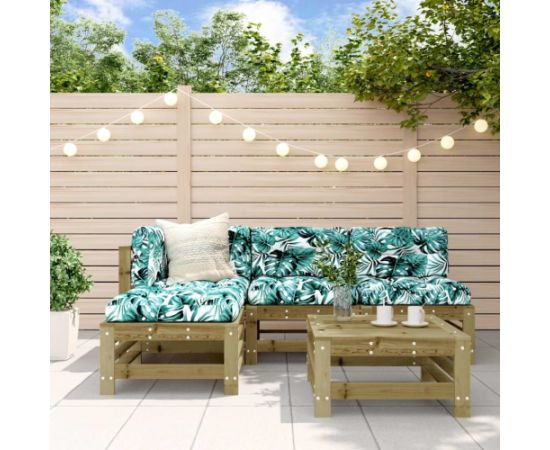 vidaXL vidaXL 5-cz. zestaw mebli ogrodowych, impregnowane drewno sosnowe Dārza mēbeļu komplekti