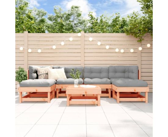 vidaXL vidaXL 7-cz. zestaw mebli ogrodowych, lite drewno daglezjowe Dārza mēbeļu komplekti