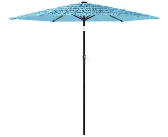 vidaXL Parasol ogrodowy na stalowym słupku, niebieski, 223x223x213 cm Jaunumi -Dārzam