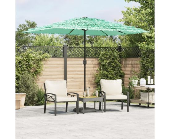 vidaXL Parasol ogrodowy na stalowym słupku, zielony, 300x200x250 cm Новинки Для дома и сада 