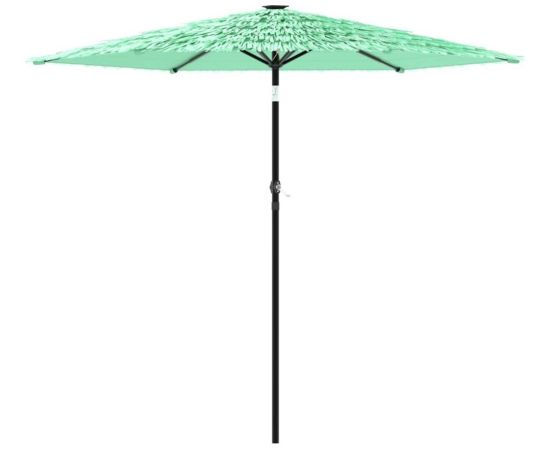 vidaXL Parasol ogrodowy na stalowym słupku, zielony, 223x223x213 cm Новинки Для дома и сада 