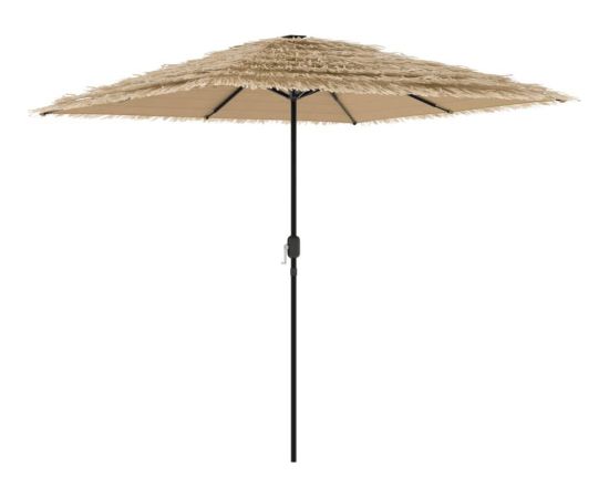 vidaXL Parasol ogrodowy na stalowym słupku, brązowy, 248x248x248 cm Jaunumi -Dārzam