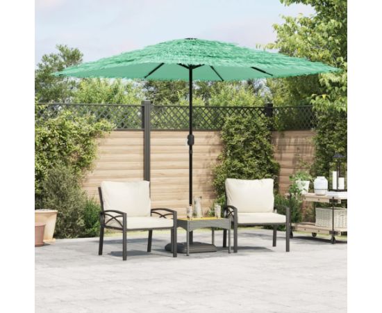 vidaXL Parasol ogrodowy na stalowym słupku, zielony, 248x248x248 cm Новинки Для дома и сада 