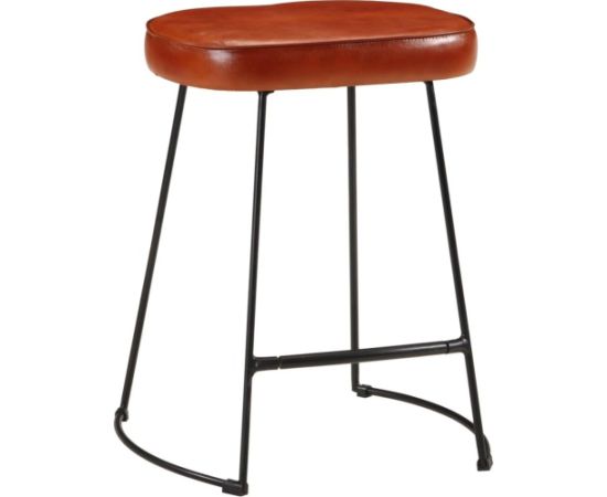 vidaXL Stołki barowe, 2 szt., ciemnobrązowe, 40x29,5x53 cm Кухонные стулья