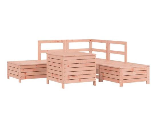 vidaXL vidaXL 6-cz. zestaw wypoczynkowy do ogrodu, drewno daglezjowe Dārza mēbeļu komplekti