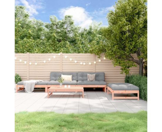 vidaXL 5-częściowy zestaw mebli ogrodowych, lite drewno daglezjowe Dārza mēbeļu komplekti