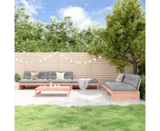 vidaXL vidaXL 6-cz. zestaw mebli ogrodowych, lite drewno daglezjowe Dārza mēbeļu komplekti