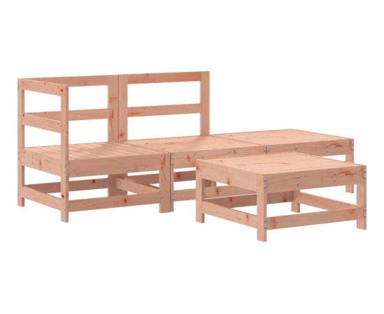 vidaXL vidaXL 4-cz. zestaw mebli ogrodowych, lite drewno daglezjowe Dārza mēbeļu komplekti