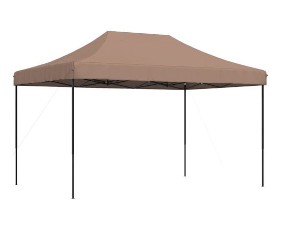 vidaXL Składany namiot imprezowy typu pop-up, brązowy, 440x292x315 cm Новинки Для дома и сада 