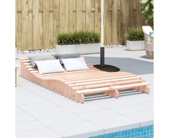 vidaXL Leżak, 205x110x31,5 cm, lite drewno daglezjowe Шезлонги и пляжные стулья