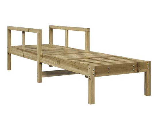 vidaXL Leżak, 199,5x62x55 cm, impregnowane drewno sosnowe Шезлонги и пляжные стулья
