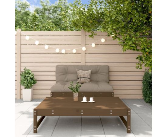 vidaXL 2-cz. zestaw mebli ogrodowych, miodowy brąz, drewno sosnowe Dārza mēbeļu komplekti