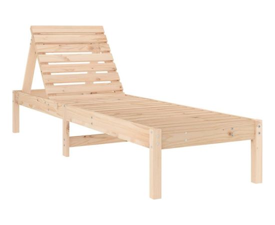 vidaXL Leżak, 199,5x60x74 cm, drewno sosnowe Шезлонги и пляжные стулья