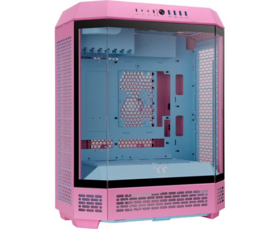 Thermaltake The Tower 600 (pink, tempered glass x 3) Корпуса
