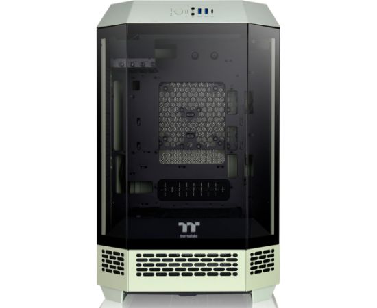Thermaltake The Tower 300, tower case (light green, tempered glass) Корпуса