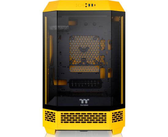 Thermaltake The Tower 300, tower case (dark yellow, tempered glass) Корпуса