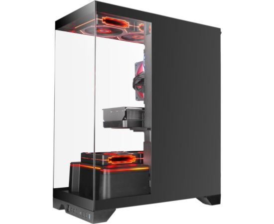 Tacens Mars Gaming MCPRISMA computer case Midi Tower Black Datoru korpusi