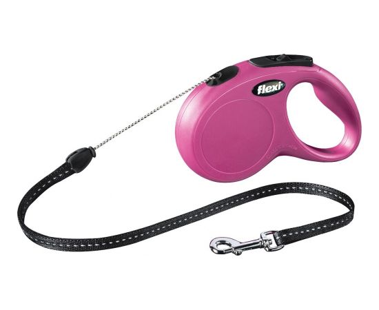 Flexi New CLASSIC 5 m Pink Dog Retractable lead Citas preces