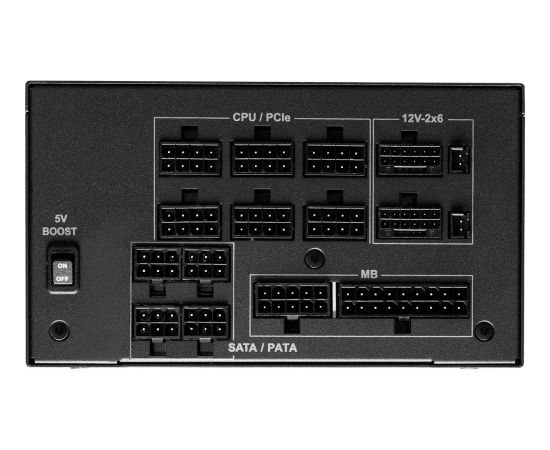 Asrock Phantom Gaming PG-1300G power supply unit 1300 W 20+4 pin ATX ATX Black Datoru barošanas bloki