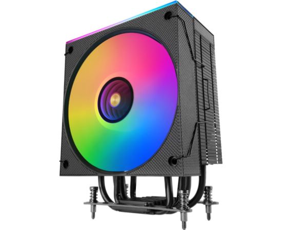 Tacens Mars Gaming MCPU-LCD Processor Air cooler 12 cm Black 1 pc(s) Охлаждение процессора