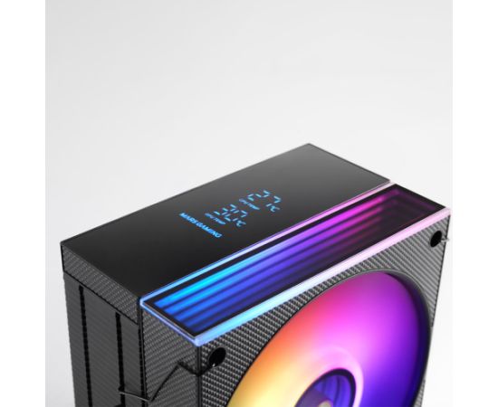 Tacens Mars Gaming MCPU-LCD Processor Air cooler 12 cm Black 1 pc(s) Охлаждение процессора