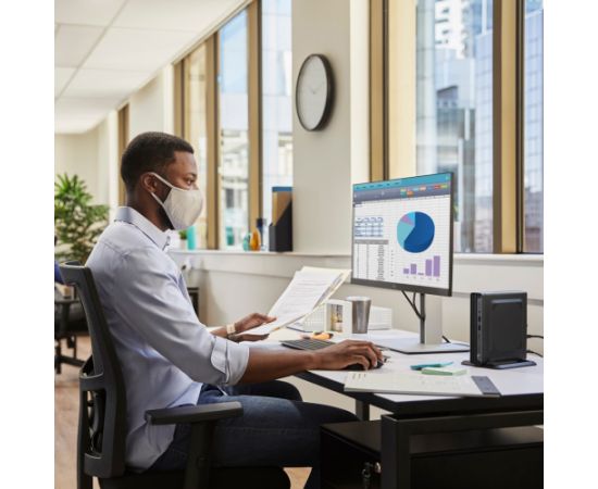 HP Pro 400 G9 Mini i5-12500T 8GB DDR4 SSD256 UHD 770 W11Pro 3Y OnSite Personālie datori