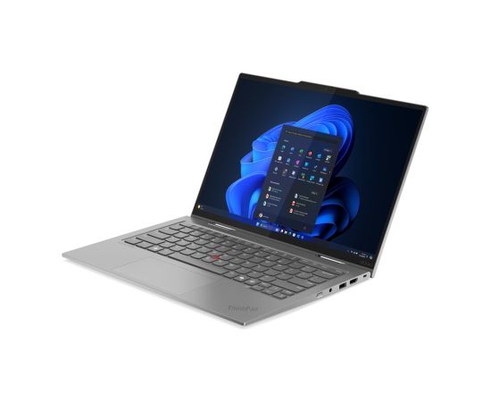 Lenovo ThinkPad X1 2-in-1 Gen 10 Aura Edition Copilot+ PC Intel Core Ultra 7 258V Hybrid (2-in-1) 35.6 cm (14") Touchscreen 2.8K 32 GB LPDDR5x-SDRAM 1 TB SSD Wi-Fi 7 (802.11be) Windows 11 Pro English Grey Ноутбуки