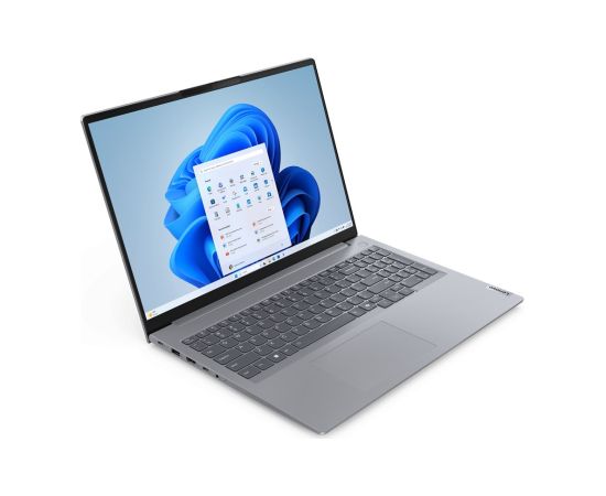 Lenovo ThinkBook 16 G7 ARP AMD Ryzen™ 5 7535HS Laptop 40.6 cm (16") WUXGA 16 GB DDR5-SDRAM 512 GB SSD Wi-Fi 6E (802.11ax) Windows 11 Pro English Grey Portatīvie datori