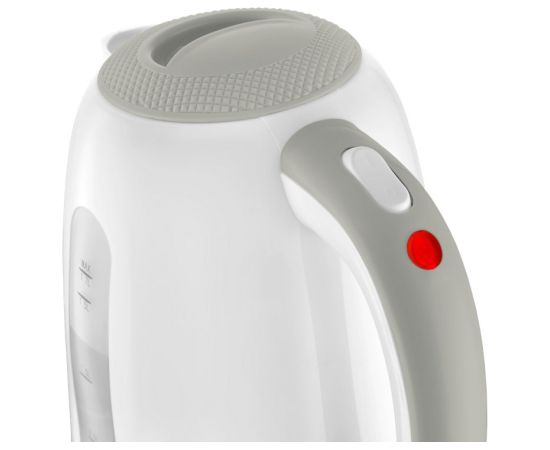 Concept RK2335 electric kettle 1.7 L 2200 W Grey, White Tējkannas (elektriskās)