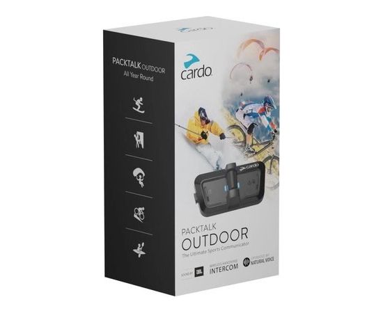 CARDO PACKTALK OUTDOOR SINGLE Interkom motocyklowy Наушники