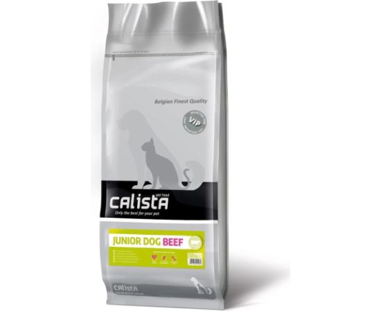 CALISTA Junior Beef - dry dog food - 12kg Suņu barība