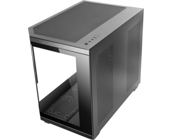 Tacens Mars Gaming MC3TCORELCDM computer case Mini Tower Black Datoru korpusi