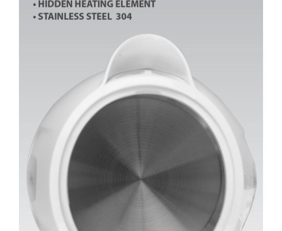 Electric kettle MAESTRO MR013 1 L 1100 W (MR-013-GREEN) Green, White Tējkannas (elektriskās)