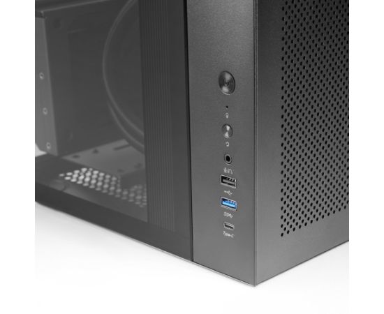 Tacens Mars Gaming MC-INFINIOLITE Midi Tower Black Datoru korpusi