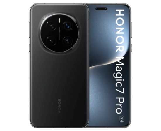 Honor Magic7 Pro 17.3 cm (6.8") Dual SIM Android 15 5G USB Type-C 12 GB 512 GB 5270 mAh Black Mobilie telefoni