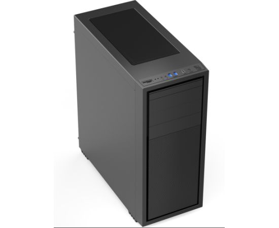 Gembird Fornax K500 ATX computer case, Midi Tower, Black Корпуса
