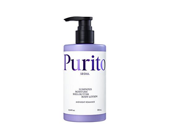 Purito Midnight Romance Luminous Moisture Shea Butter Body Lotion - Tělové mléko s bambuckým máslem 300ml Smaržas - NESAKĀRTOTS